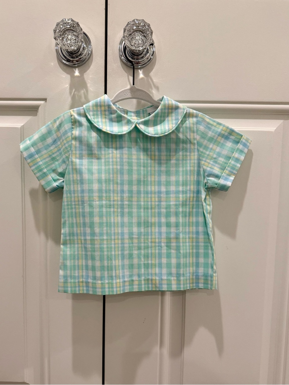Bailey Boys Pastel Peter Pan Collard Shirt 12M